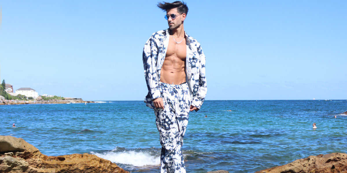 tie and dye cotton set