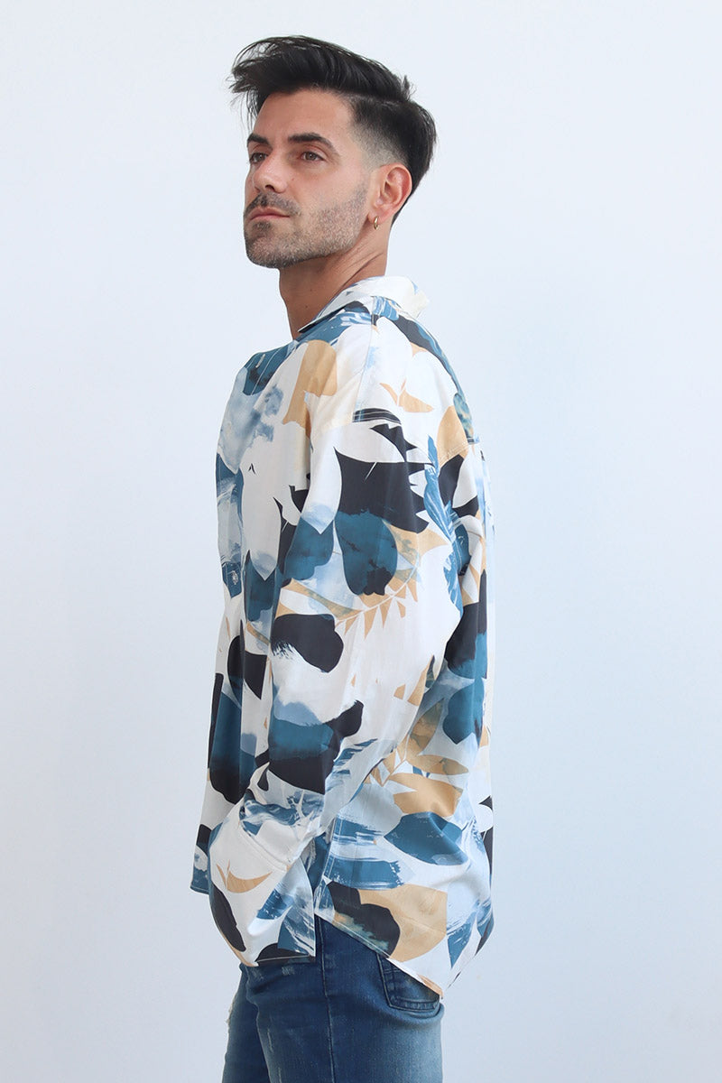 Blue Valentine Shirt In Floral Print