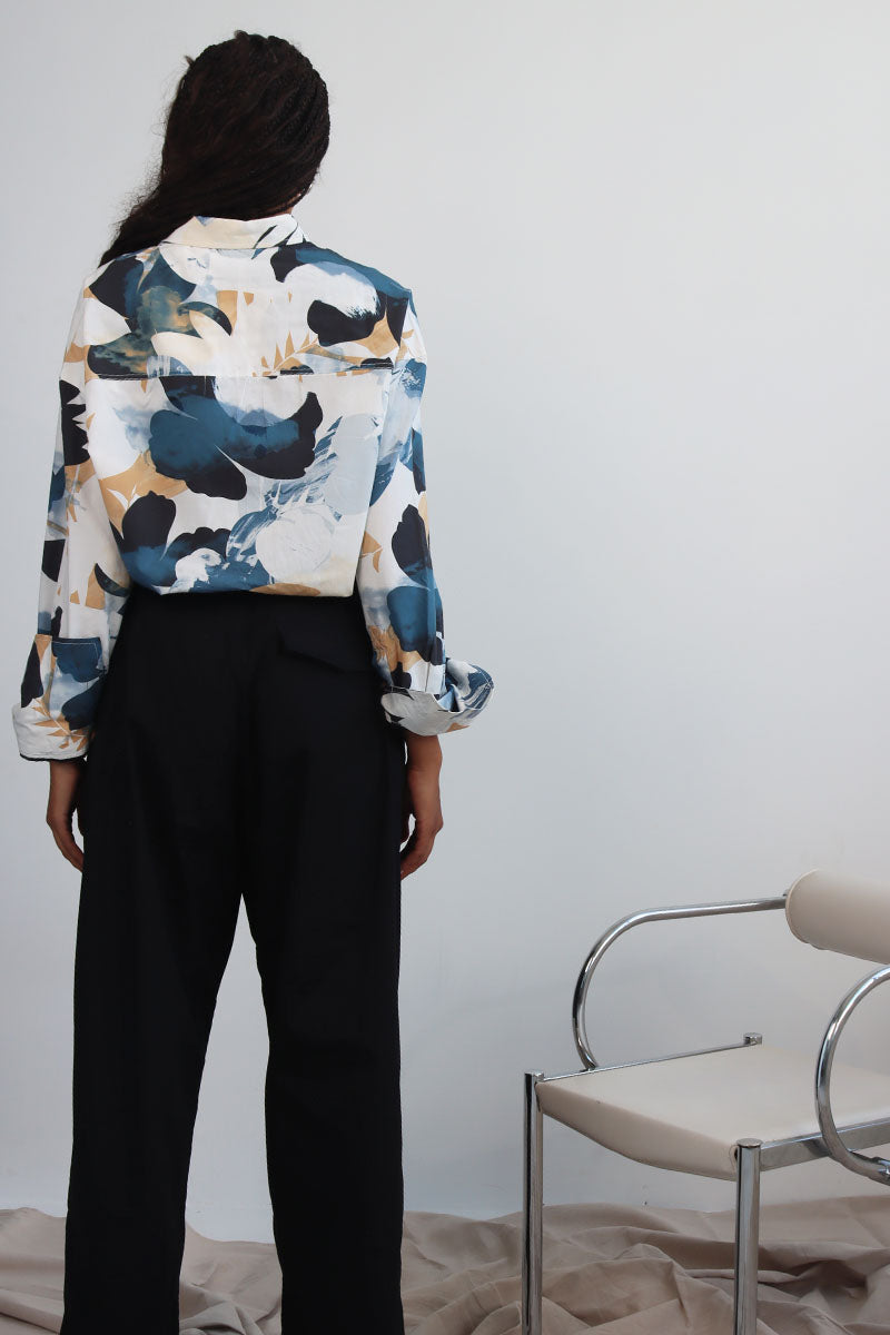 Blue Valentine Shirt In Floral Print