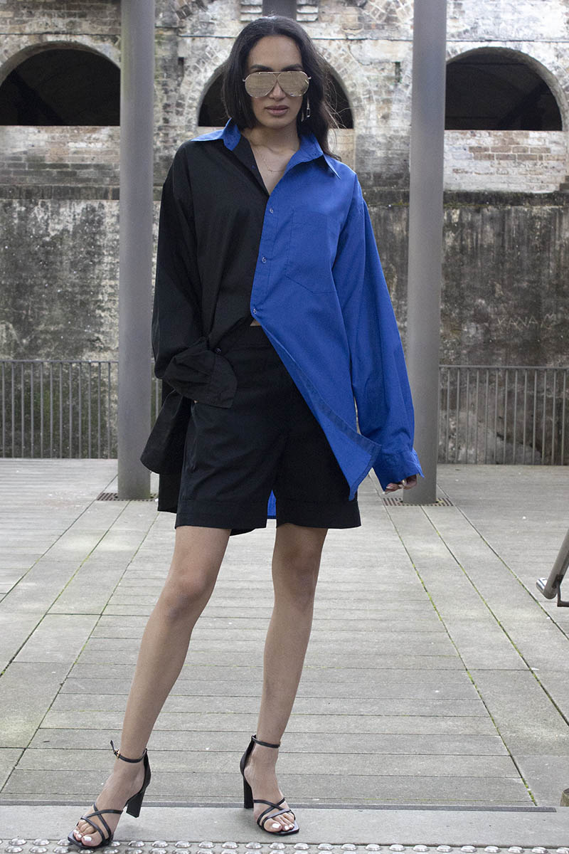 An easy fun short for the summer that is as versatile as it comes. Fitting to the a varying range of size, the short is your perfect summer staple. A tailored front gives it a polished look while the elasticated back sits it perfectly at your waist. The mid thigh length with an overturned cuff gives it an easy summer vibe. Wear it on the go or after a swim to go from beach, to bar to brunch. Style it with our Light shirt or Midnight Shirt and easy slides.