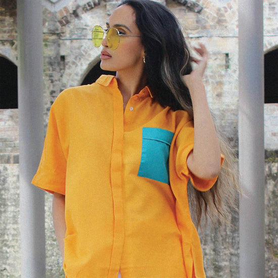 button down shirts and oversize unisex shirts for everyone in solid and print colours