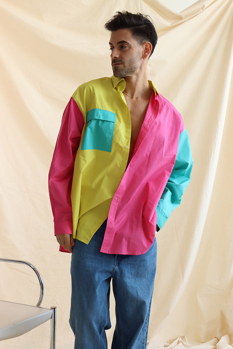 Soft Serve Cotton Shirt In Multi