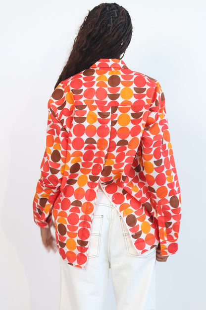 „Circle Back to You“-Hemd in Orange