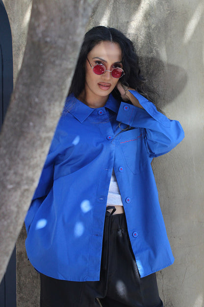 Che Over Shirt In Blue