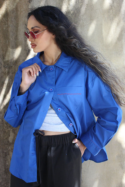 Che Over Shirt In Blue